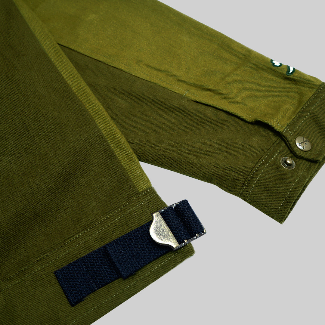 SKULL DESTROY SJ - OLIVE