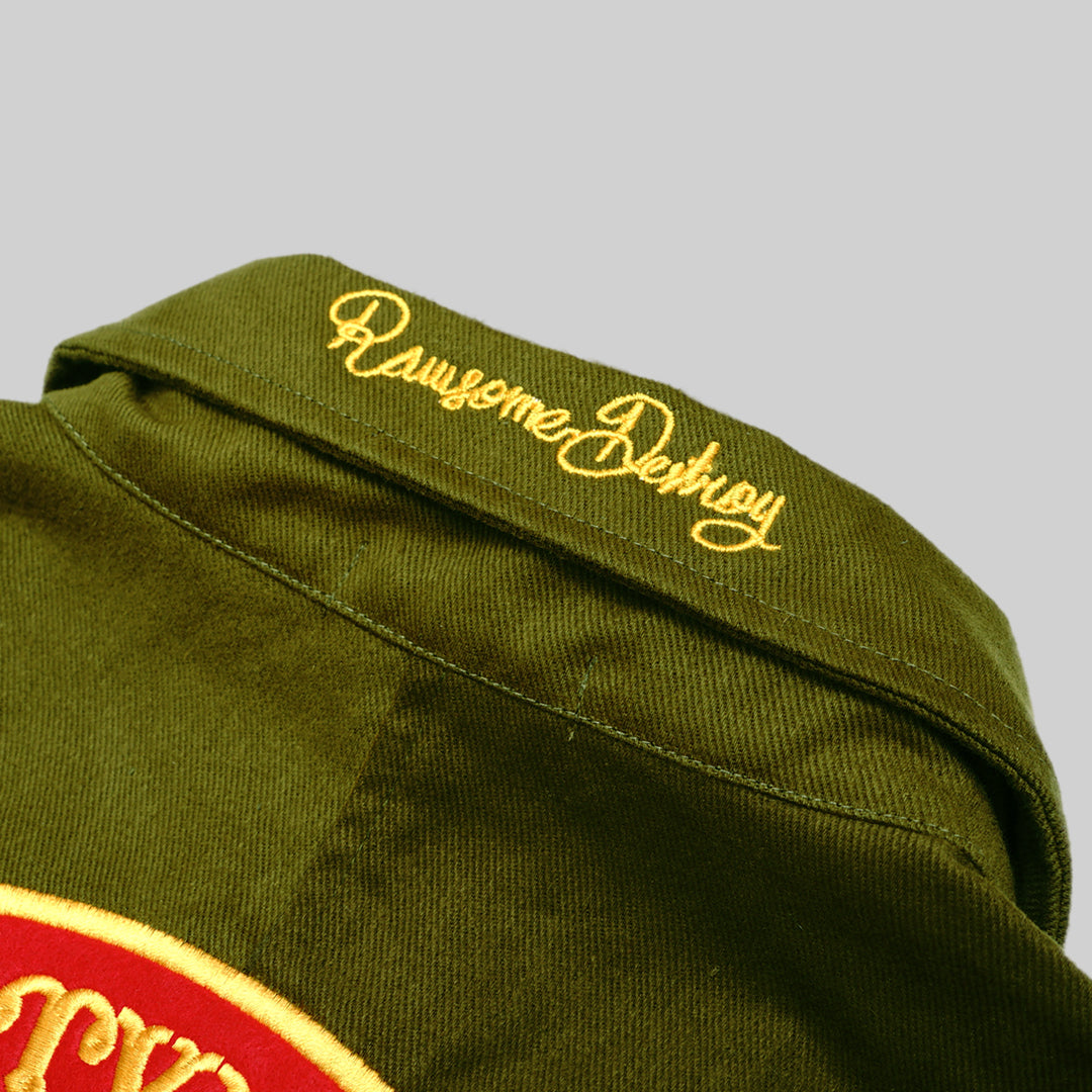 SKULL DESTROY SJ - OLIVE