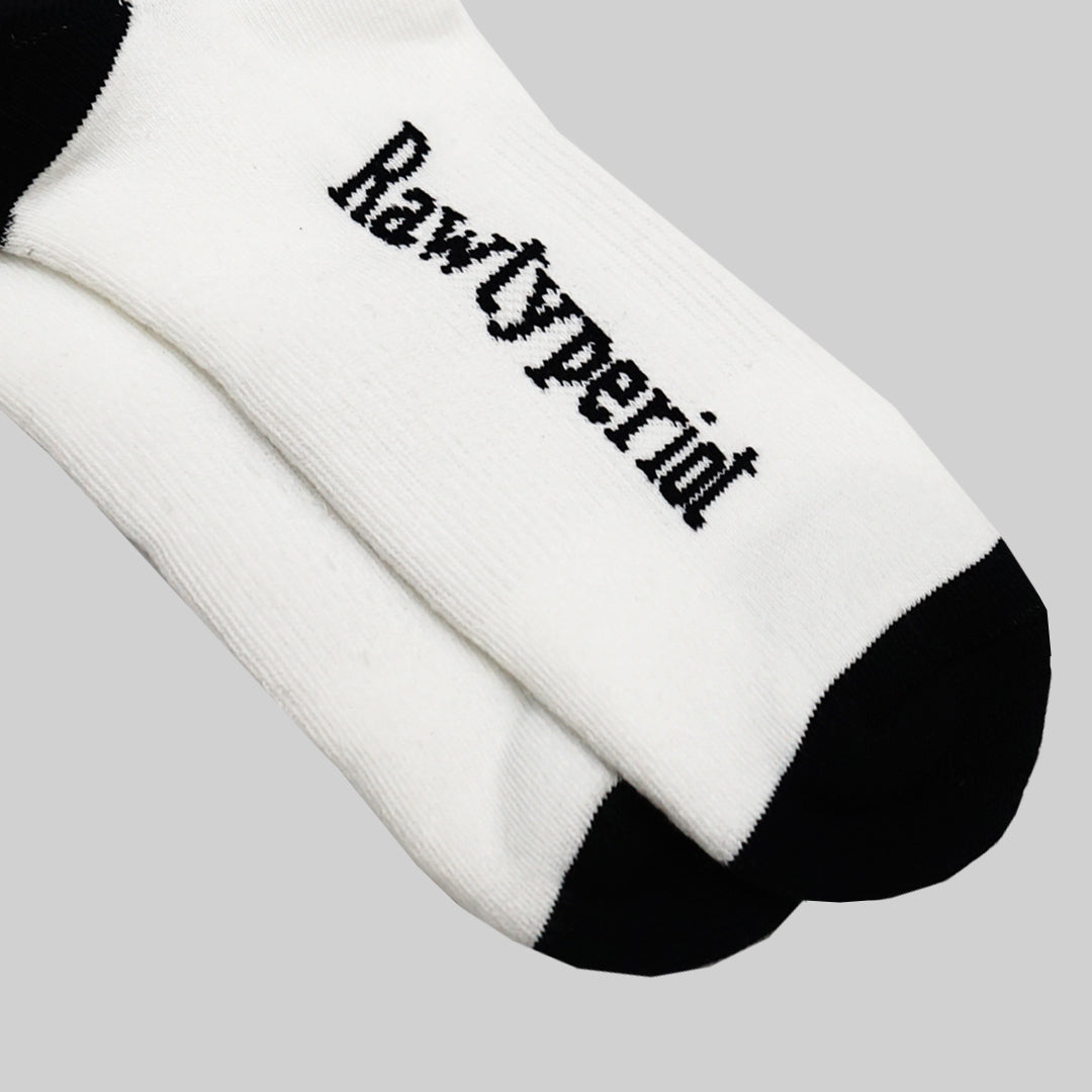 Basic logo Socks - White