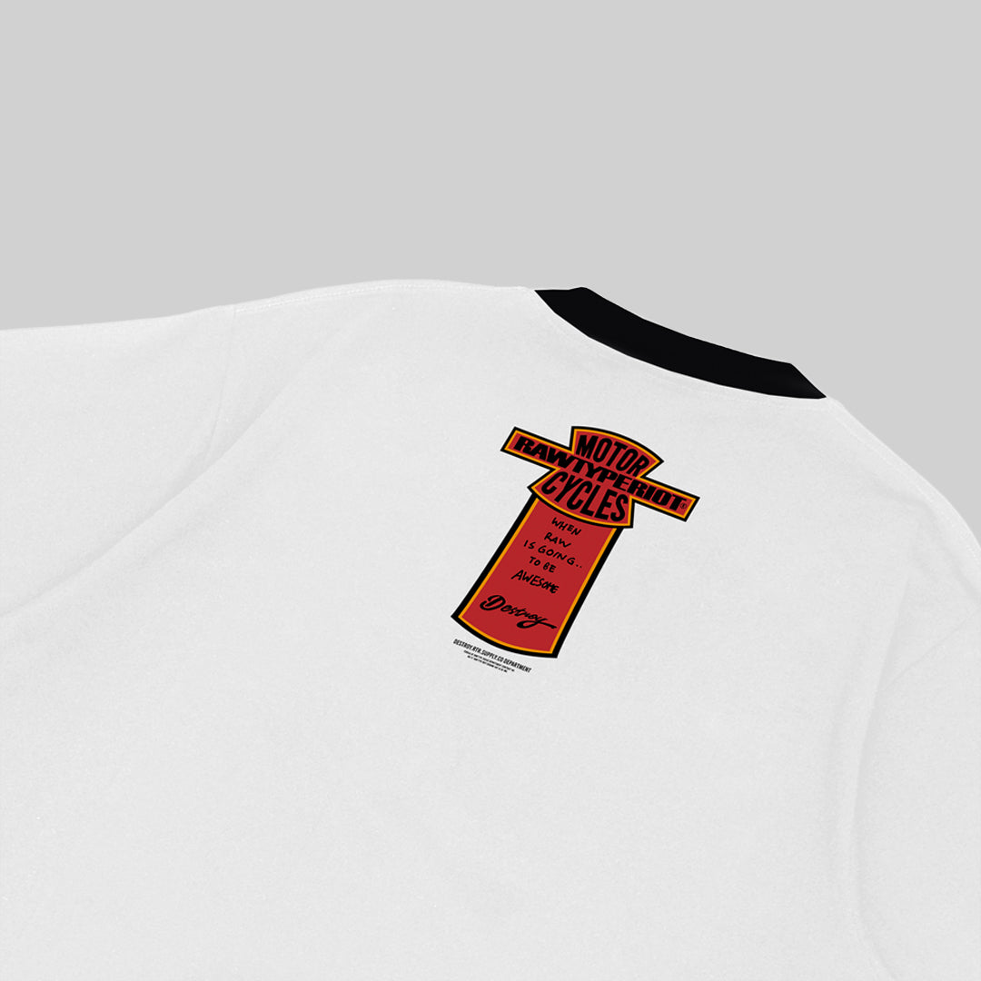 CAT SPEED TEES - WHITE