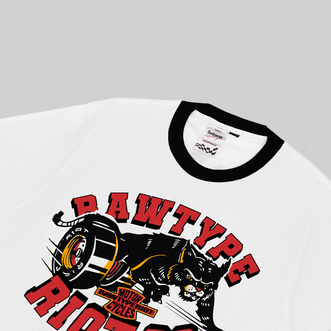 CAT SPEED TEES - WHITE