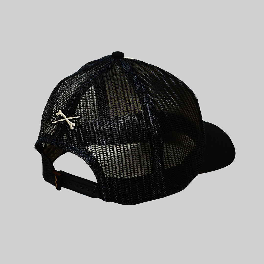 SQUADRON TRUCKER HAT - BLACK