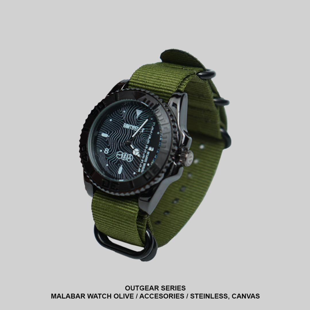 MALABAR WATCH - OLIVE