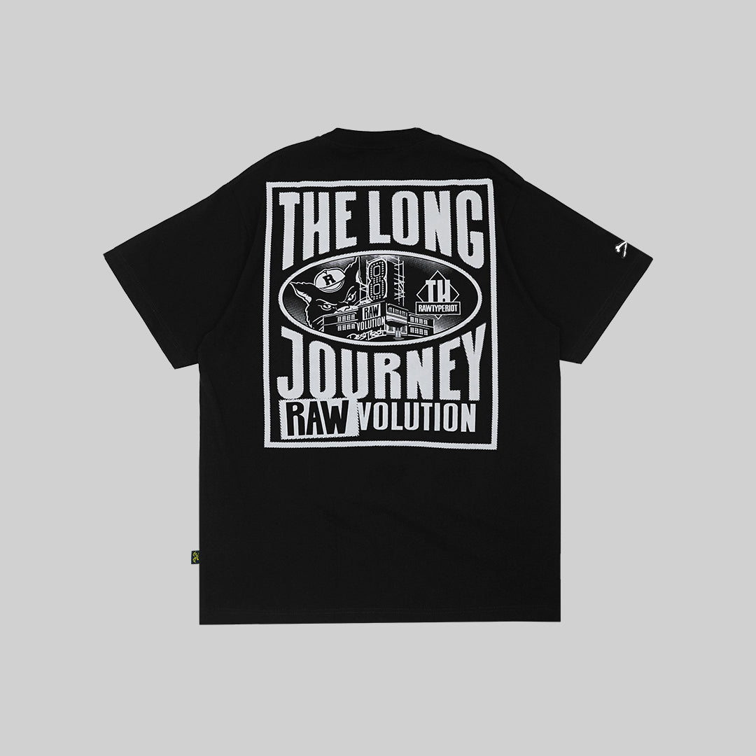 RAWTYPE RIOT Rawvolution 8Th Tees - Black