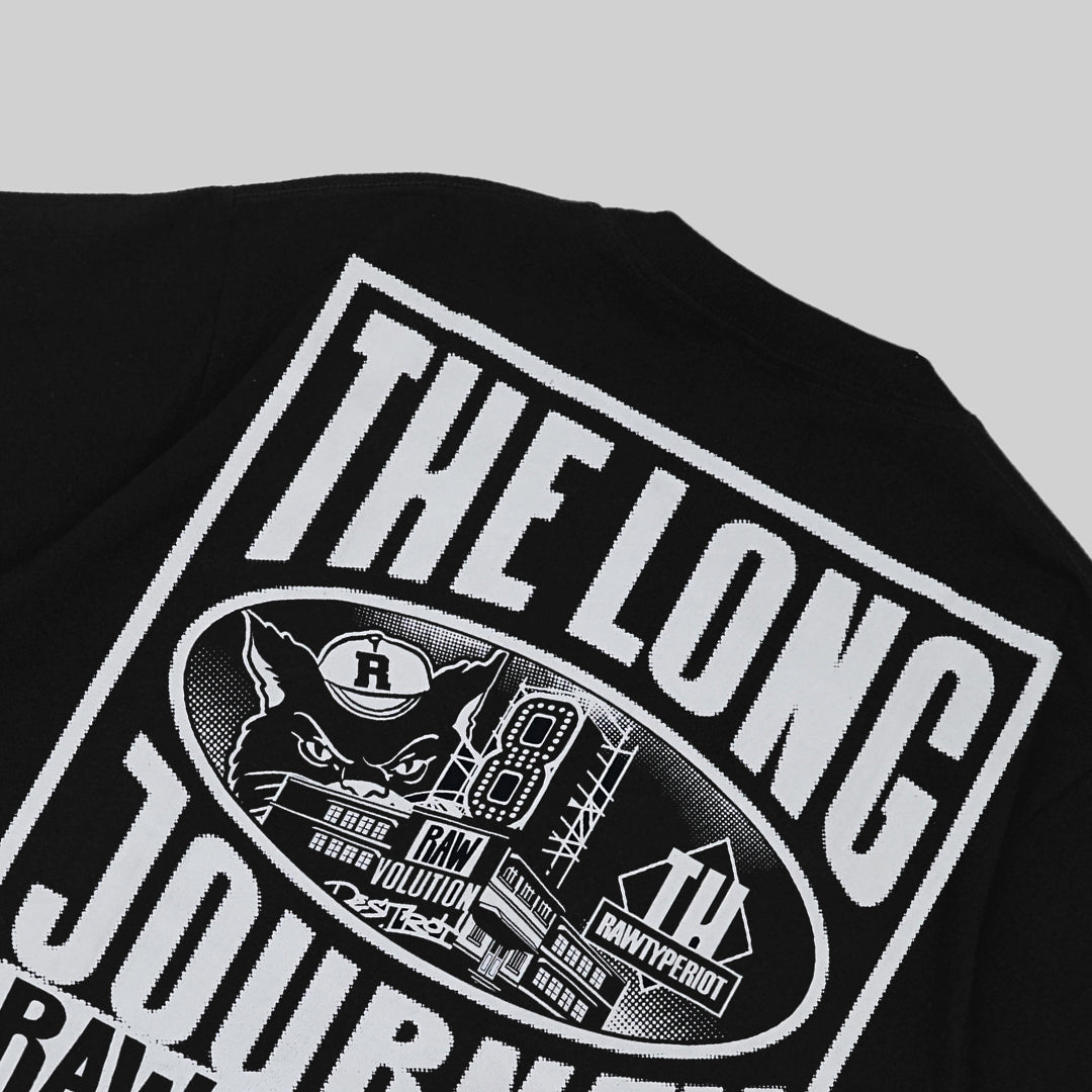 RAWTYPE RIOT Rawvolution 8Th Tees - Black