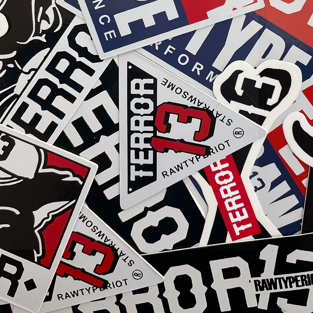 RAWTYPE RIOT Sticker Pack - Terror X RTR