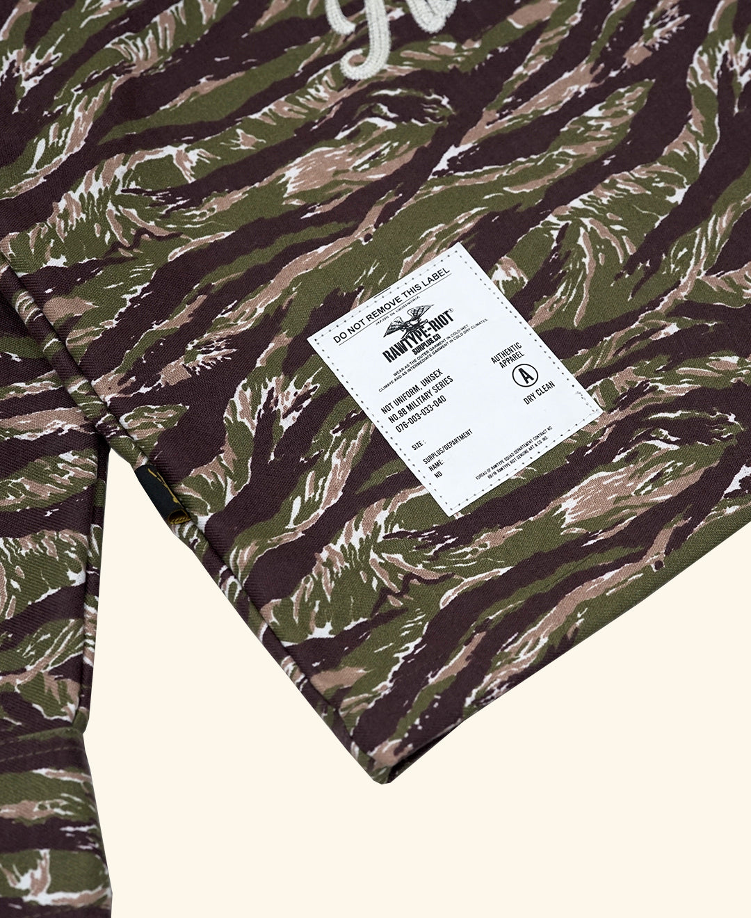 RAWTYPE RIOT Tom Camo Tiger Jacket - Green