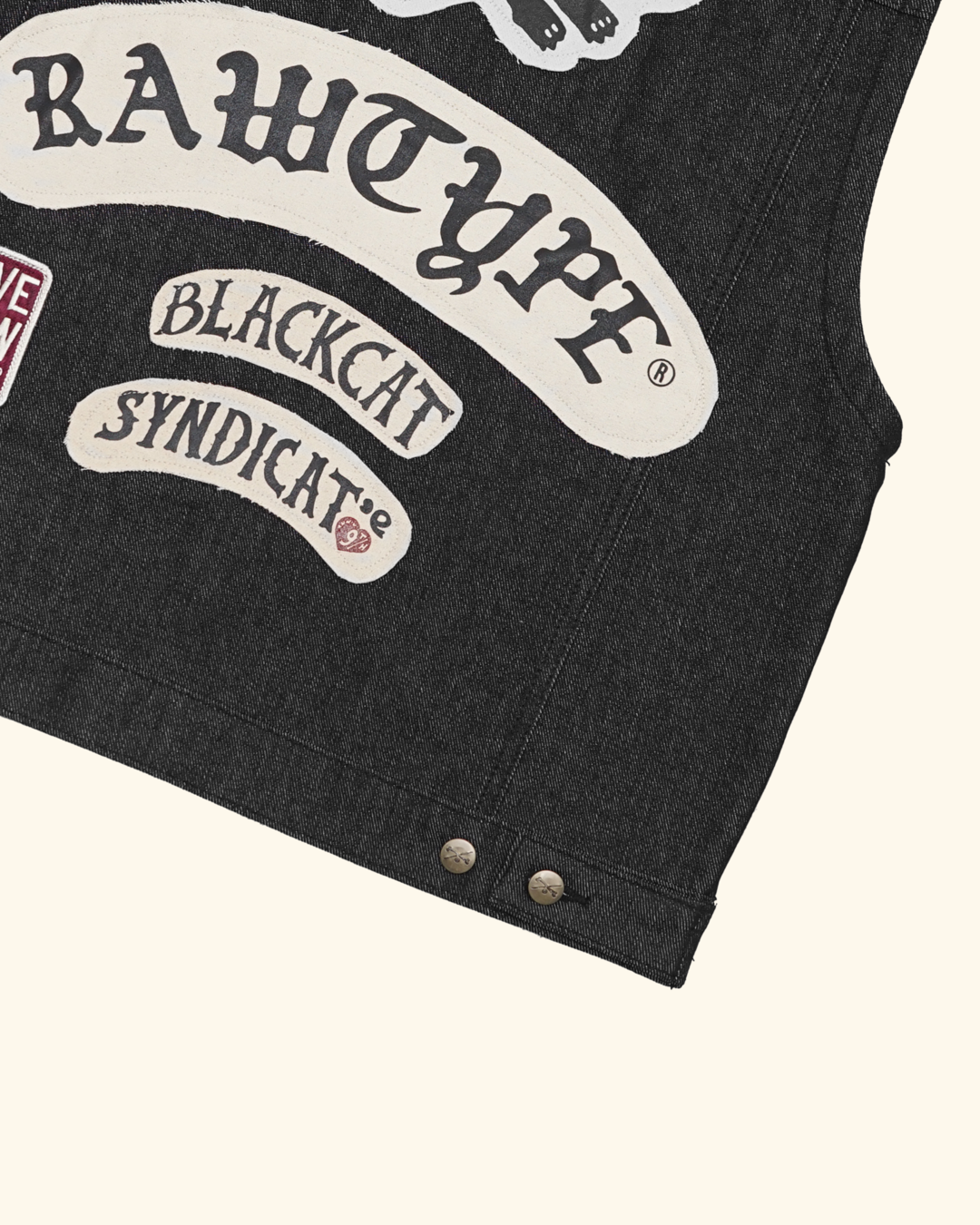 RAWTYPE RIOT Rtr Anniv 9th Vest - Black