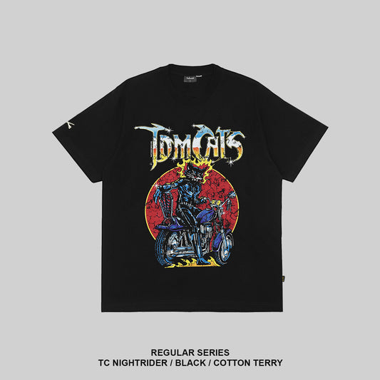 RAWTYPE RIOT Tc Nightrider Tees - Black