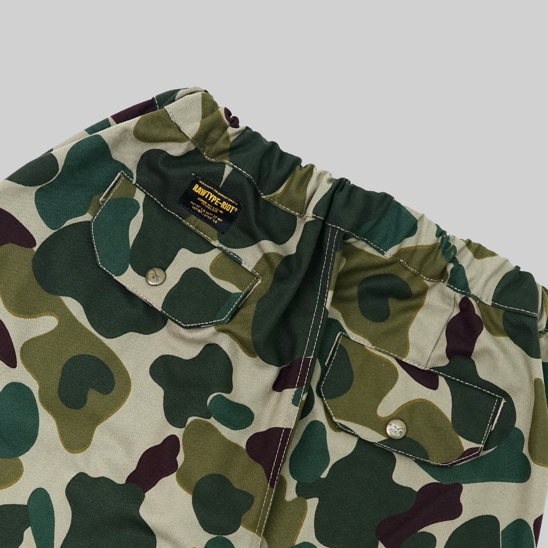 RAWTYPE RIOT Tom Camo Pants - Olive