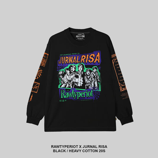 RAWTYPE RIOT Jurnal Risa X RTR Long Sleeve Package - Black