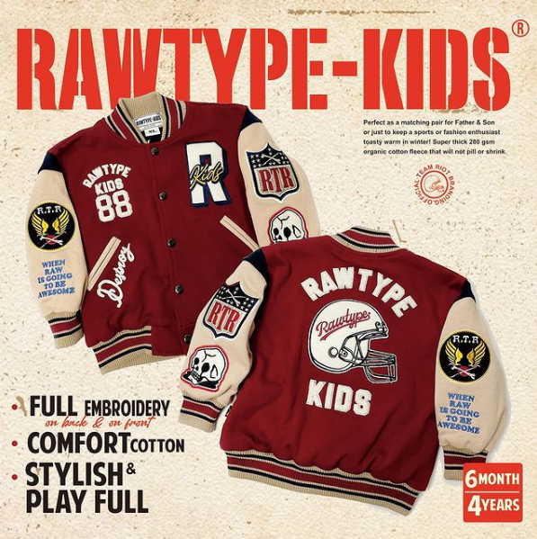 RAWTYPE KIDS – Rawtype Riot