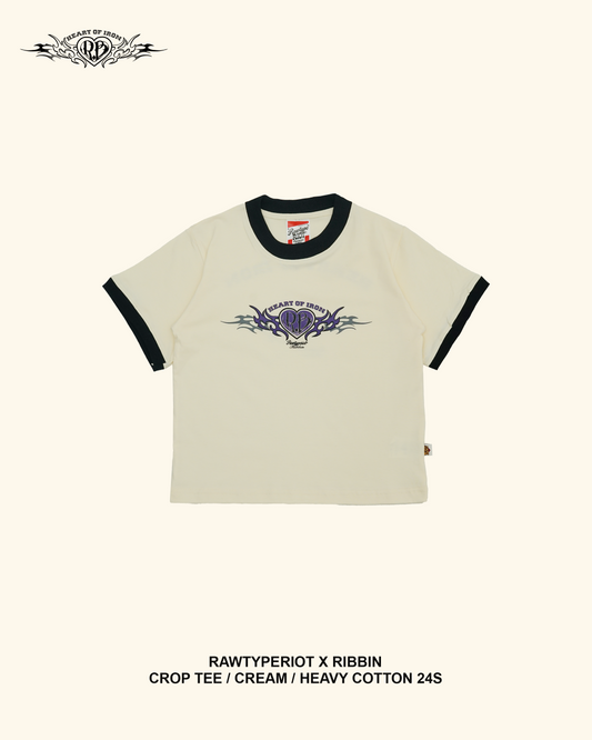 RAWTYPE RIOT Ribbin X RTR Tees - Cream
