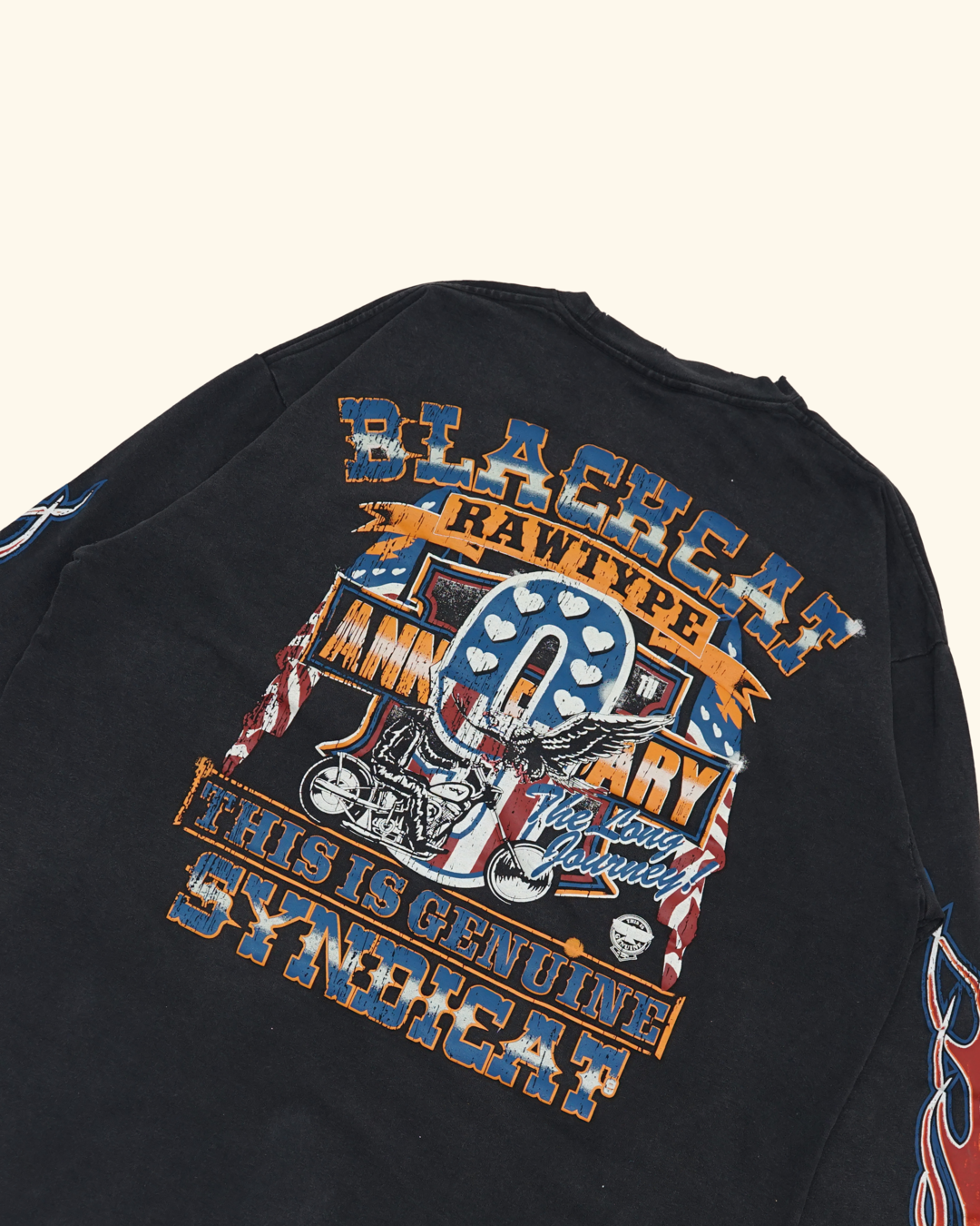 RAWTYPE RIOT RTR Anniv 9Th Long Sleeve - Black