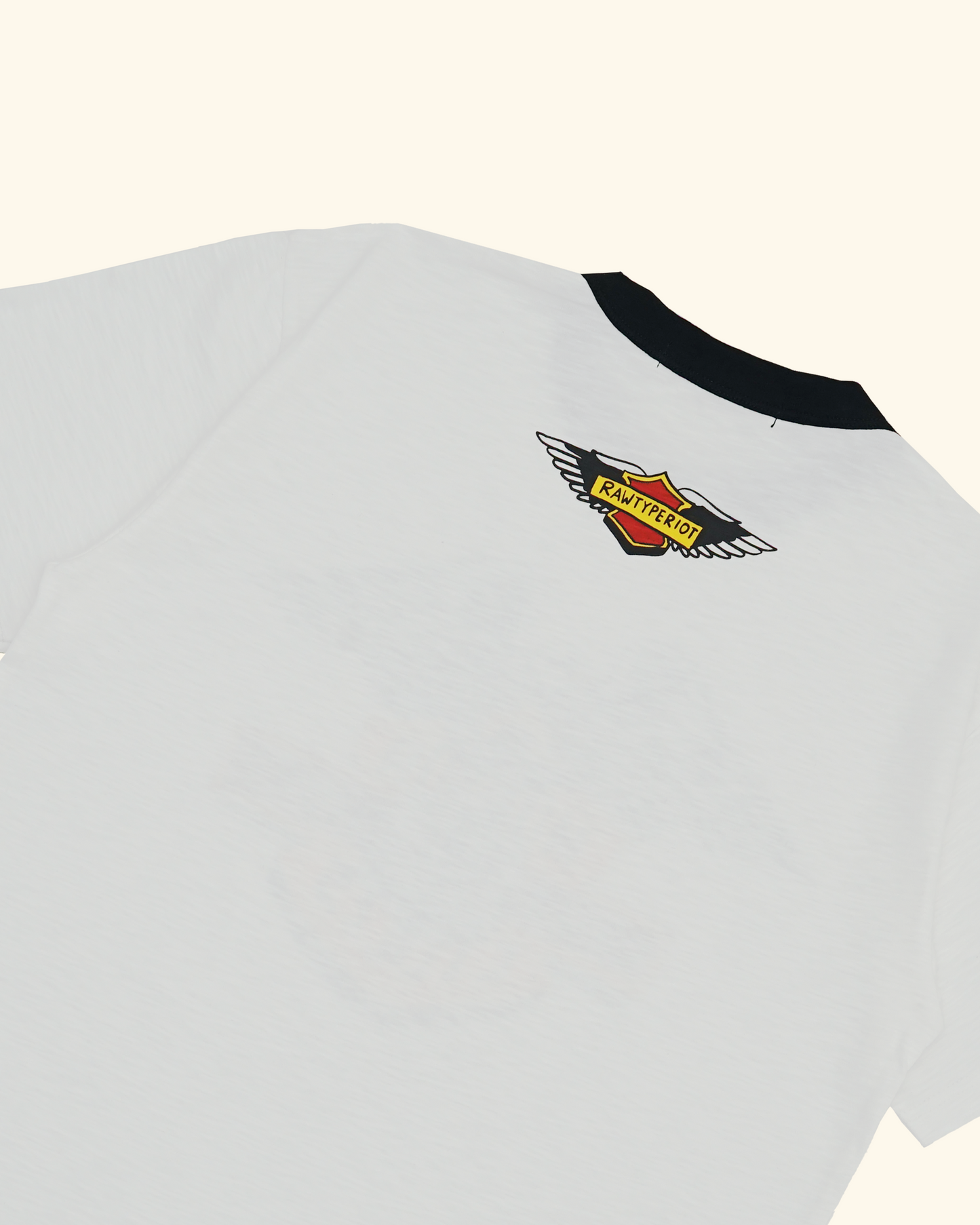 RAWTYPE RIOT Winged Eagle Tees - White