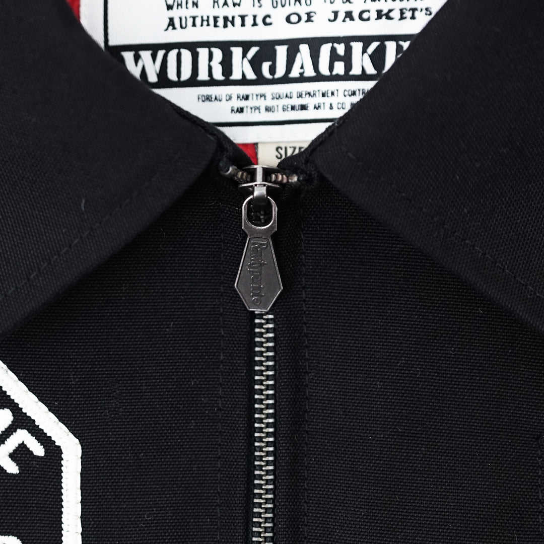 RAWTYPE RIOT Tom Patches Work Jacket - Black