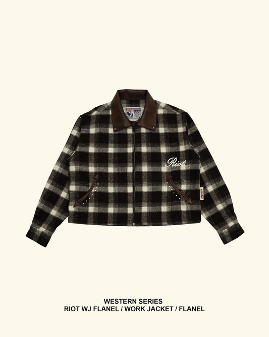 RAWTYPE RIOT Riot WJ Flanel - Dark Brown