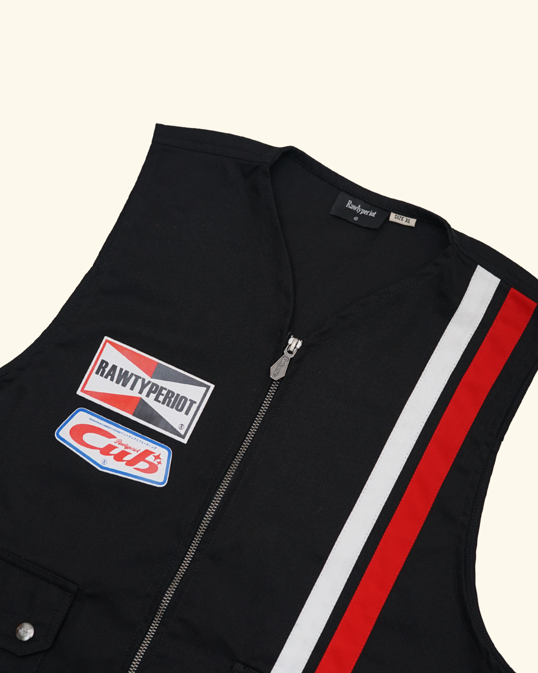 RAWTYPE RIOT Icm x Rtr Vest - Black