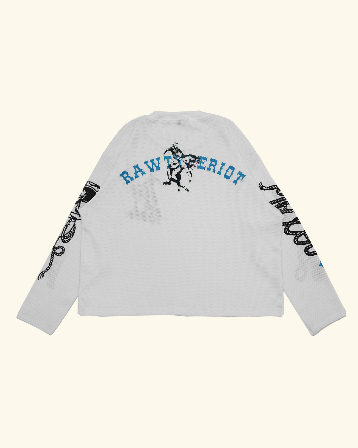 RAWTYPE RIOT Riot Ranchero Longslevee - White