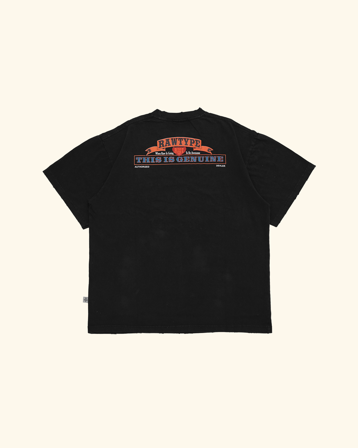 RAWTYPE RIOT Riot Tlj Tees - Black