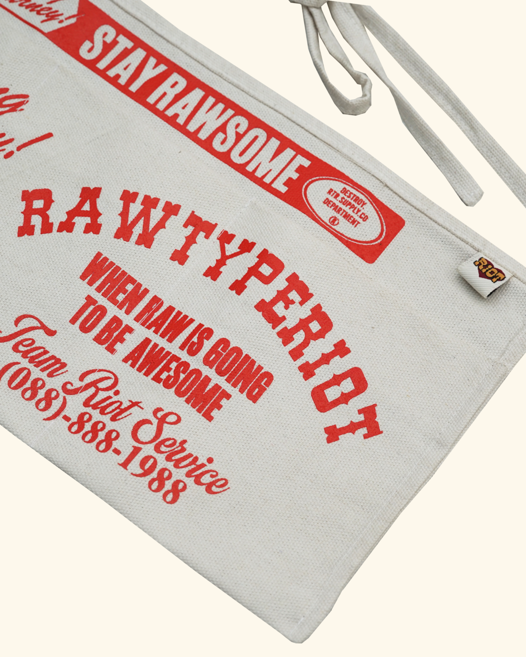 RAWTYPE RIOT Nail Apron Rtr