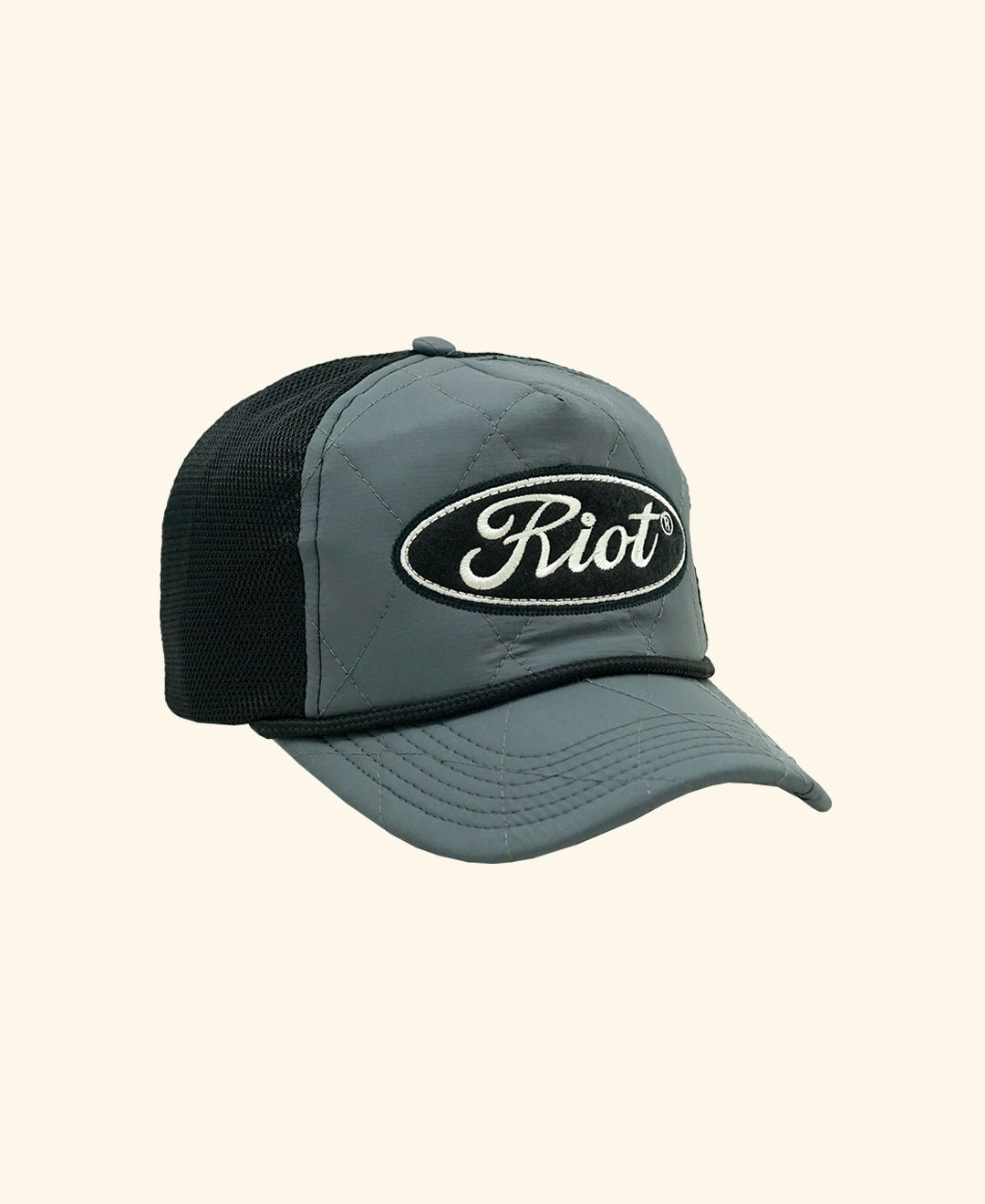 RAWTYPE RIOT Riot Patch Cap - Grey
