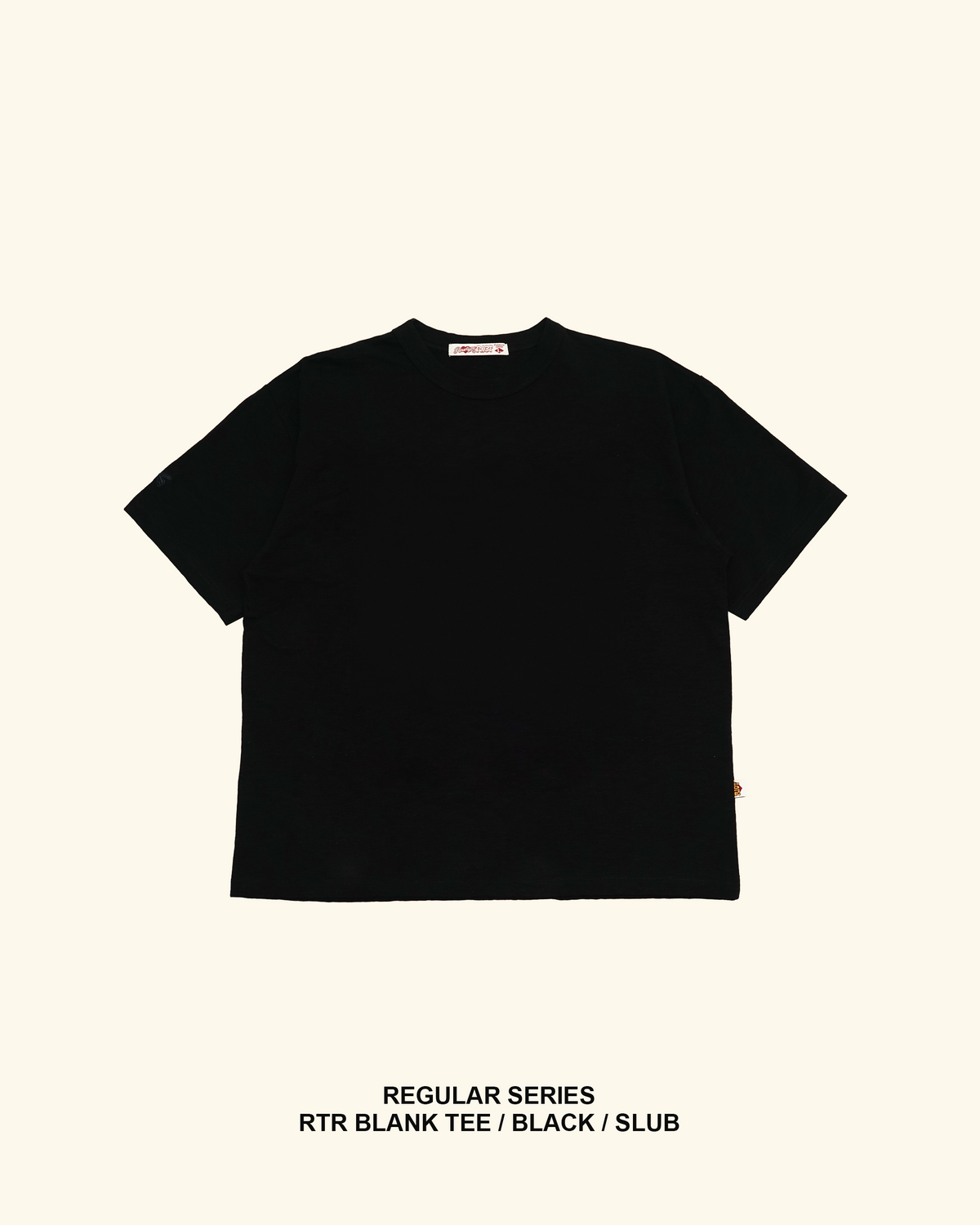 RAWTYPE RIOT Rtr Slub Blank Tees - Black & White