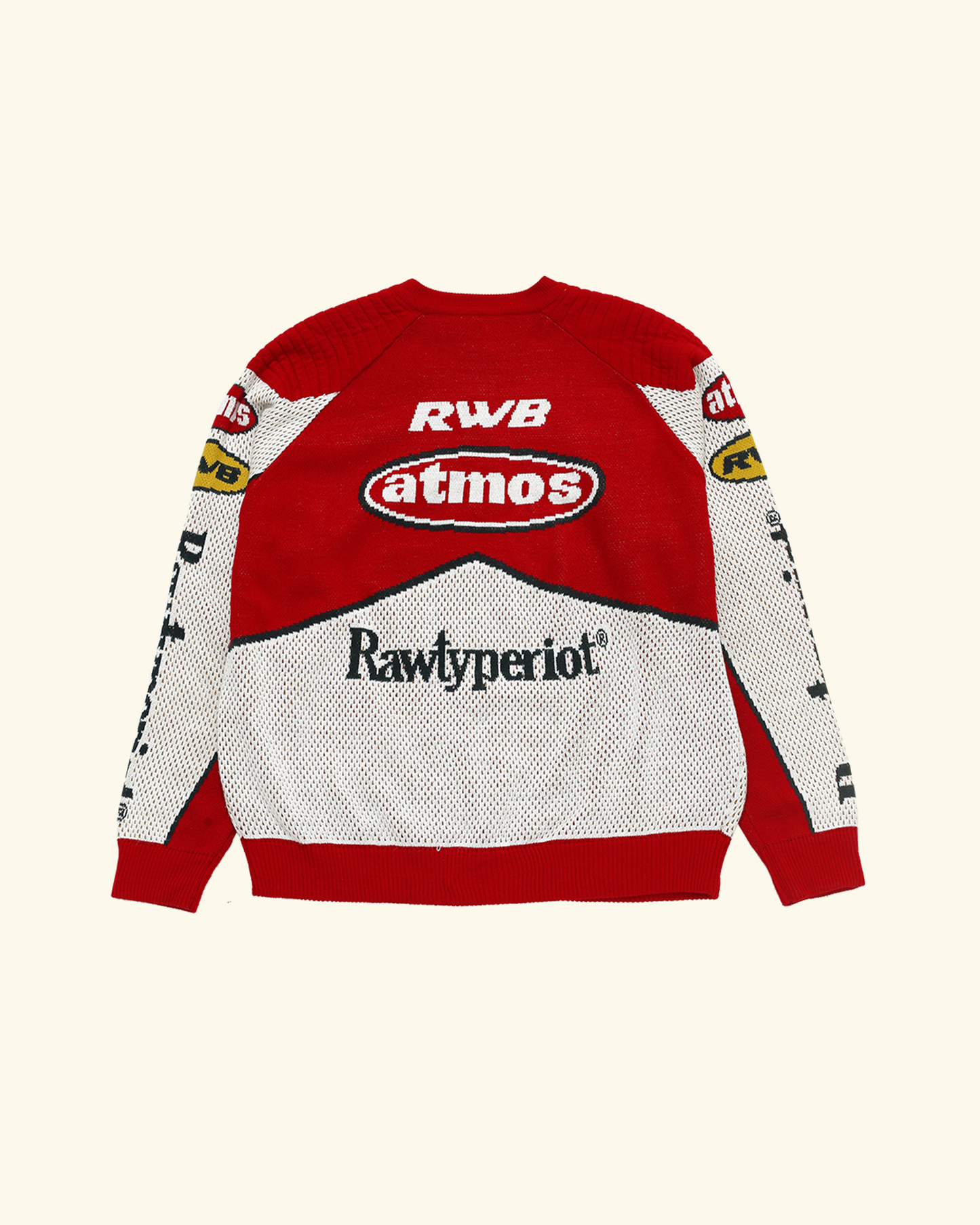 RAWTYPE RIOT KNIT RWB X ATMOS X RTR - RED