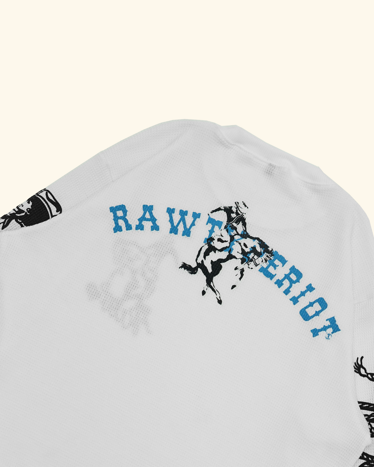 RAWTYPE RIOT Riot Ranchero Longslevee - White