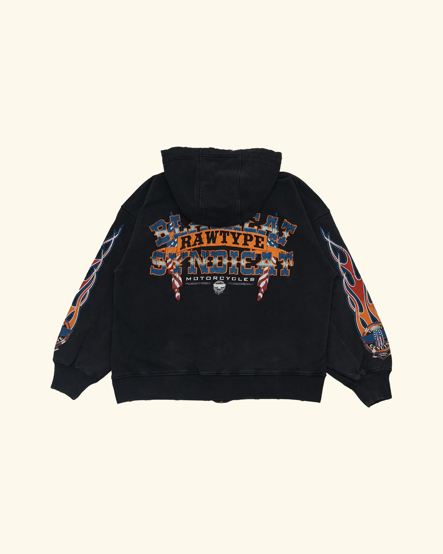 RAWTYPE RIOT Rtr Anniv 9Th Ziphood - Black