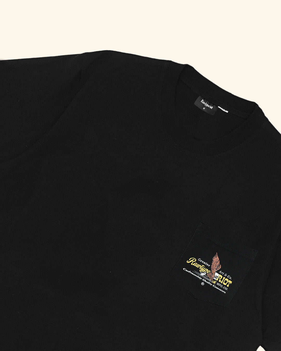 RAWTYPE RIOT Riot Eagle Pocket - Black