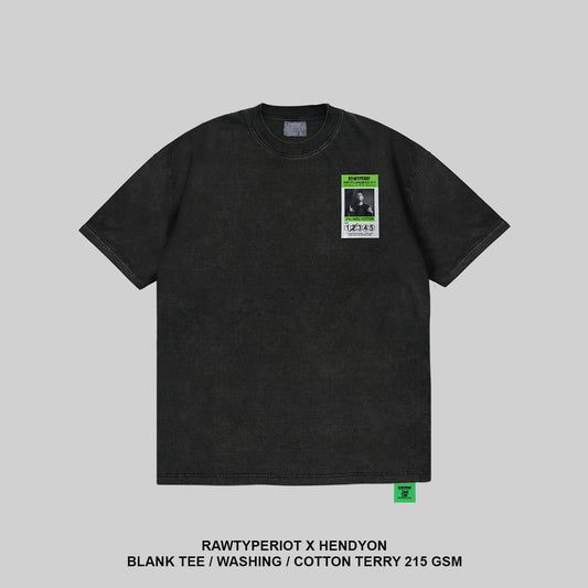 RAWTYPE RIOT BLANK TEE WASH HENDYON X RTR