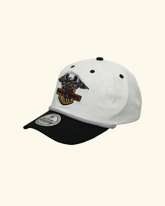 RAWTYPE RIOT Winged Eagle Hat - White