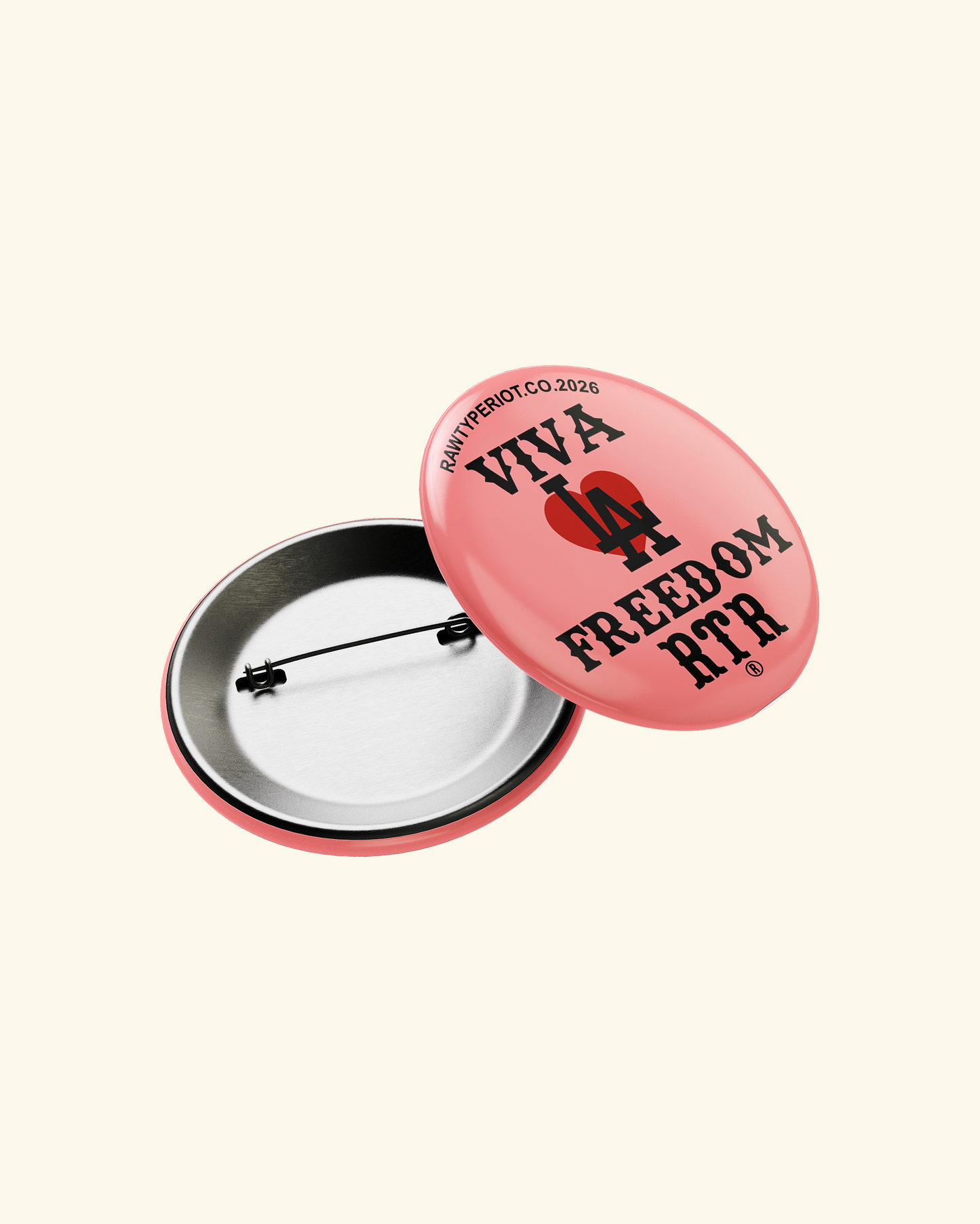 RAWTYPE RIOT Anniv Blackcat Package Pin