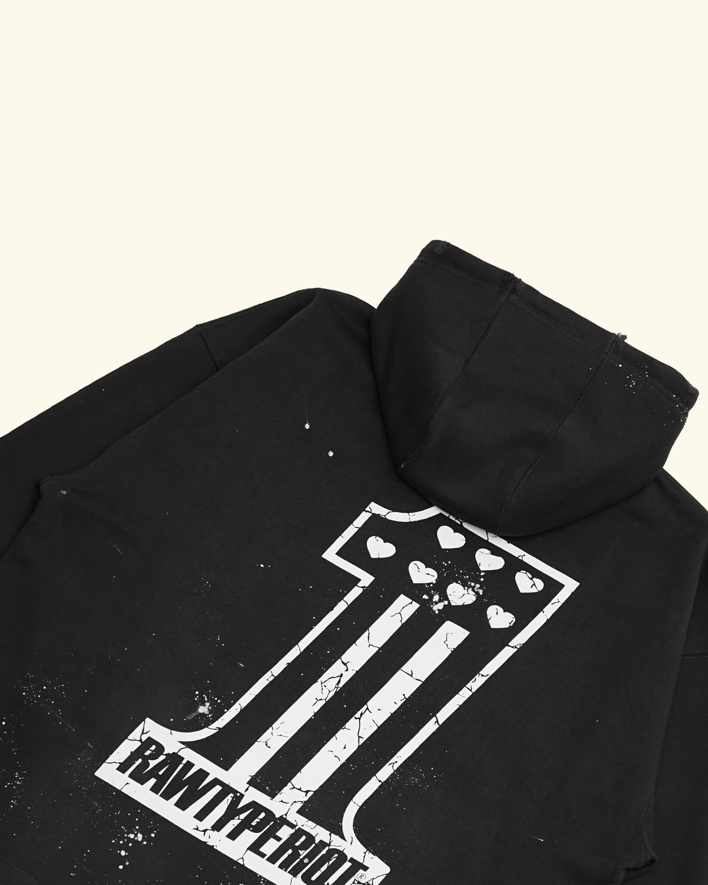 RAWTYPE RIOT Patriot Hoodie - Dark Grey