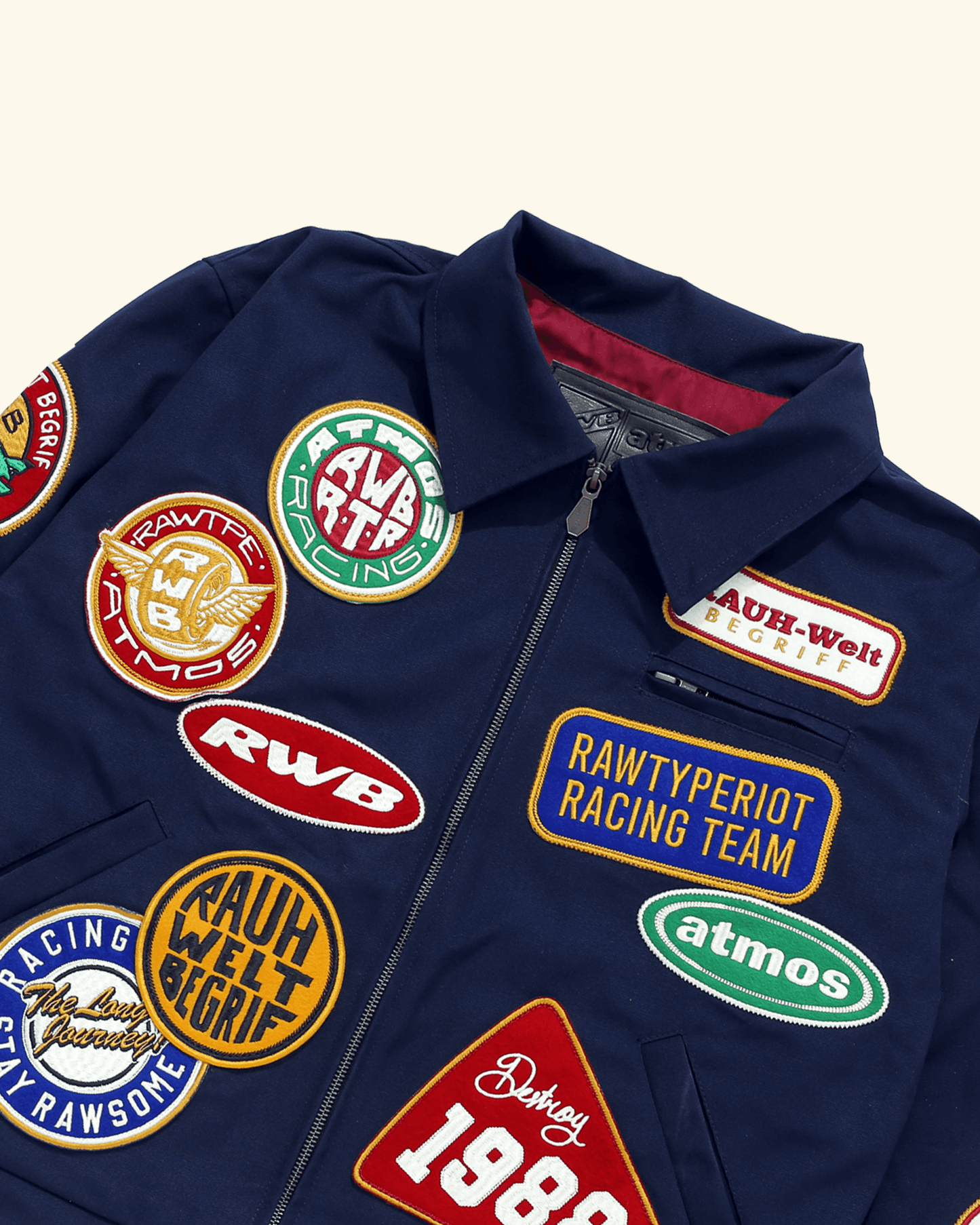RAWTYPE RIOT Work Jacket  RWB X ATMOS X RTR - Navy