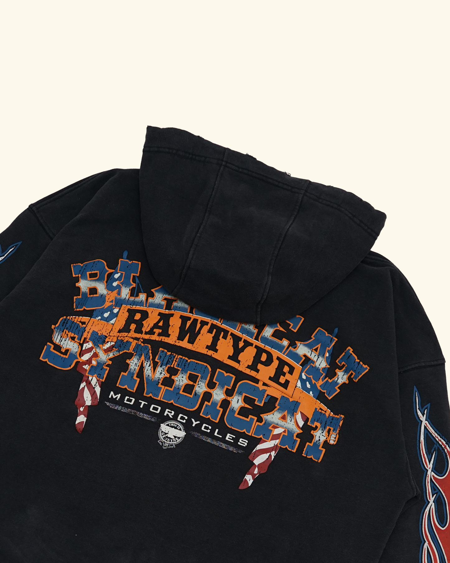 RAWTYPE RIOT Rtr Anniv 9Th Ziphood - Black