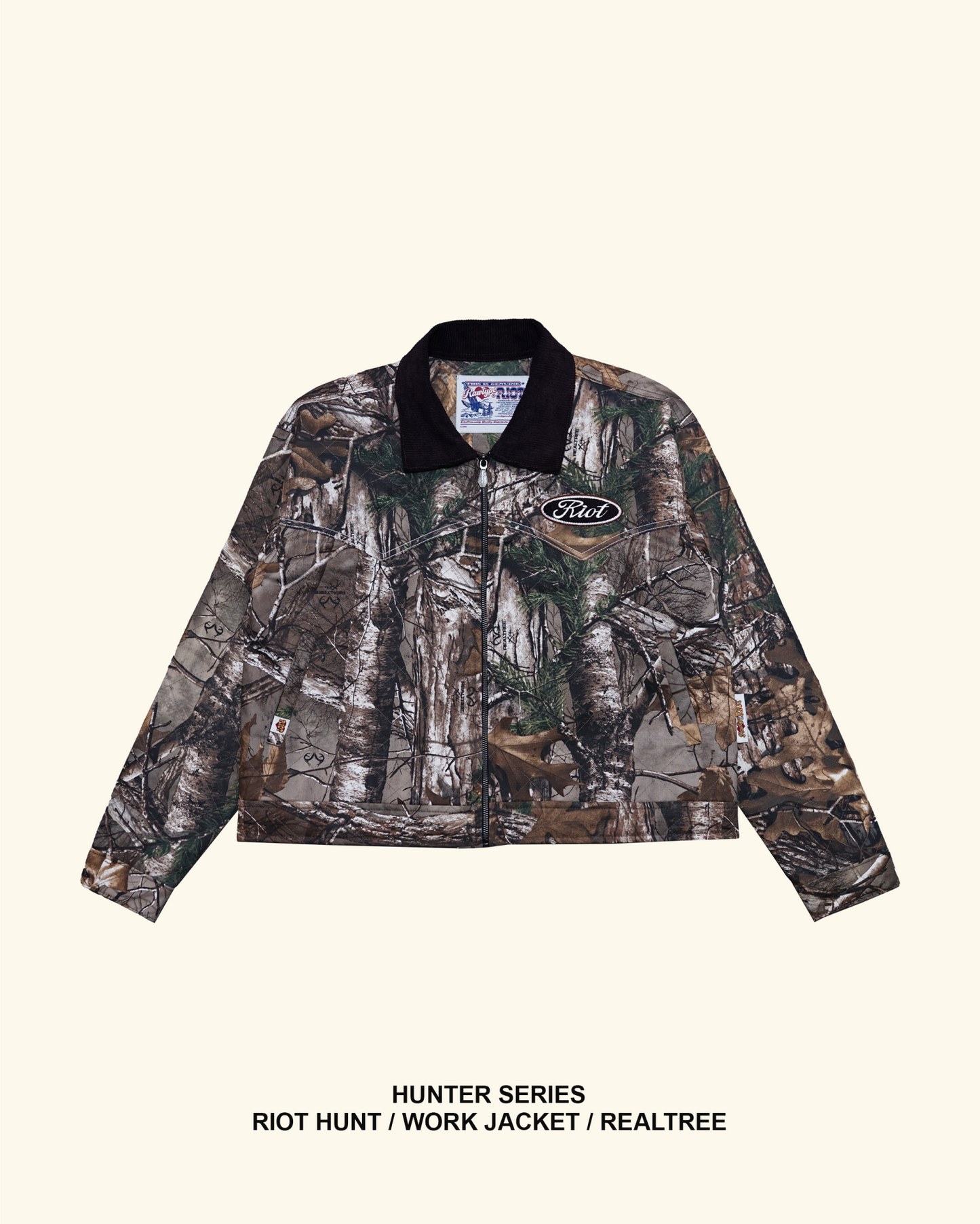 RAWTYPE RIOT Riot Hunt Work Jacket - Brown