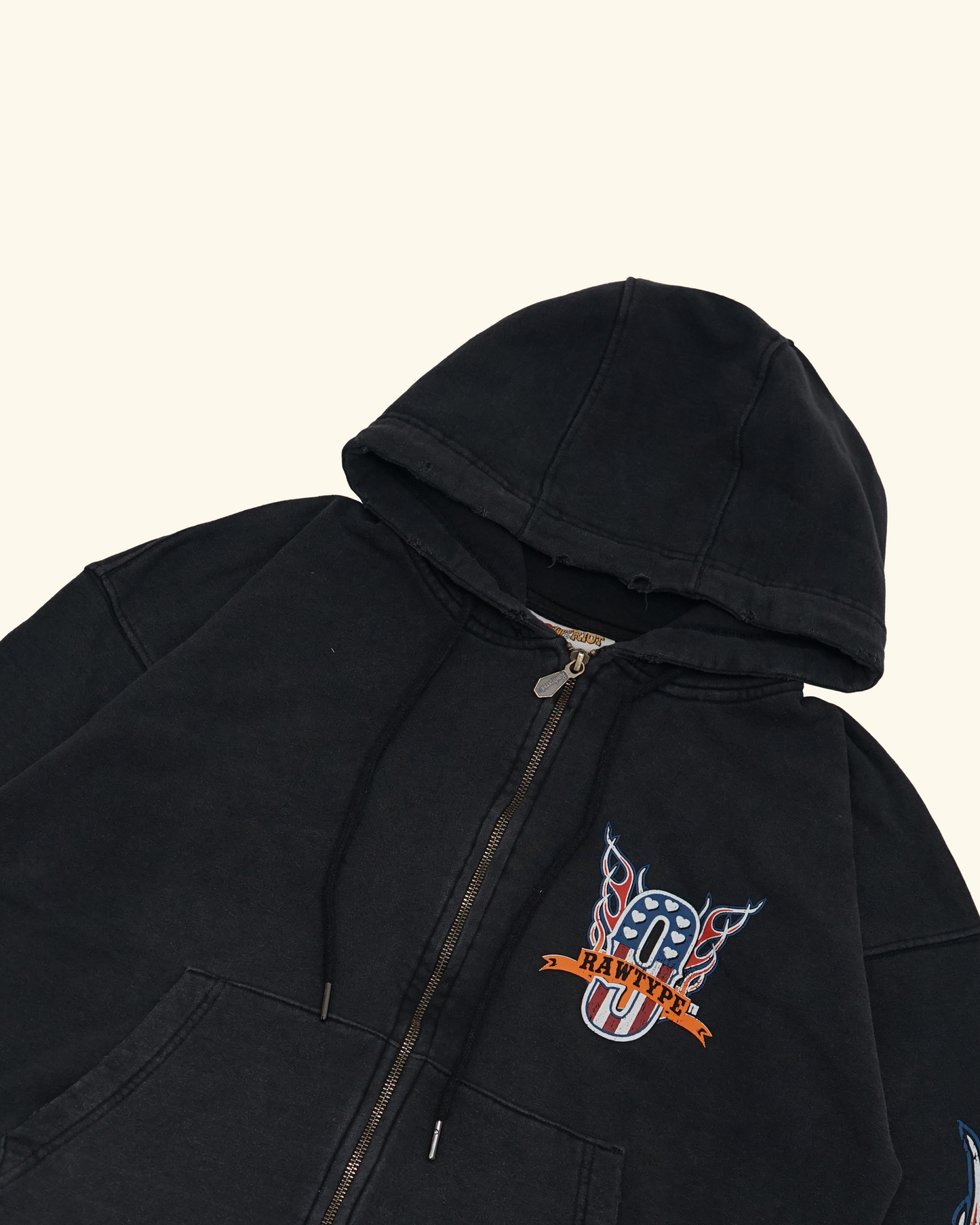 RAWTYPE RIOT Rtr Anniv 9Th Ziphood - Black