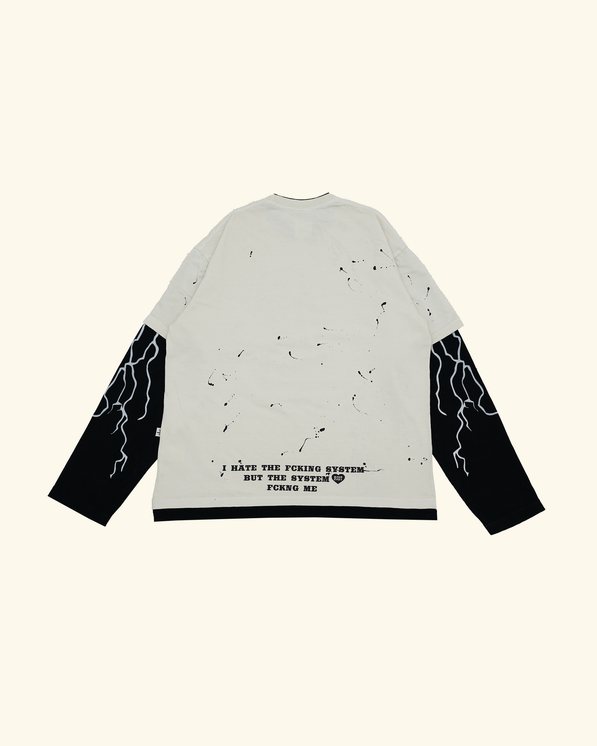 RAWTYPE RIOT 1 System Long Sleeve - Cream