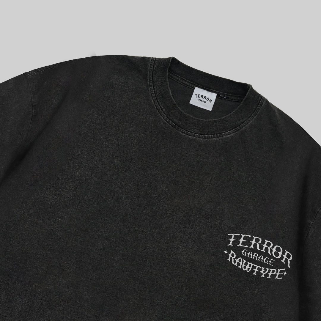 RAWTYPE RIOT   Terror X RTR 2 Tees - BLACK