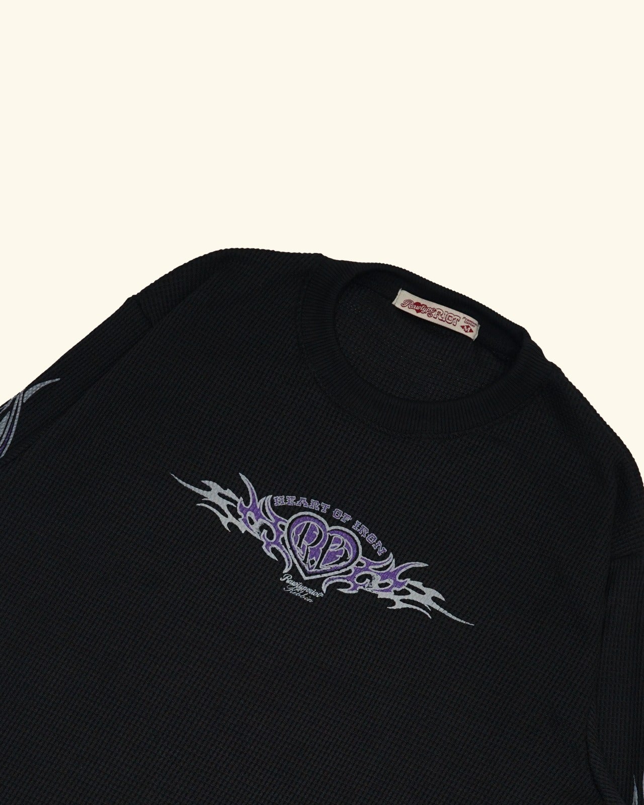 RAWTYPE RIOT Ribbin X Rtr LS - Black