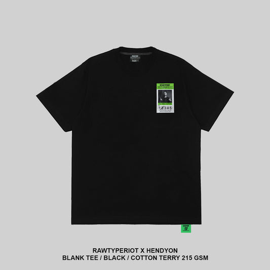RAWTYPE RIOT BLANK TEE BASIC HENDYON X RTR