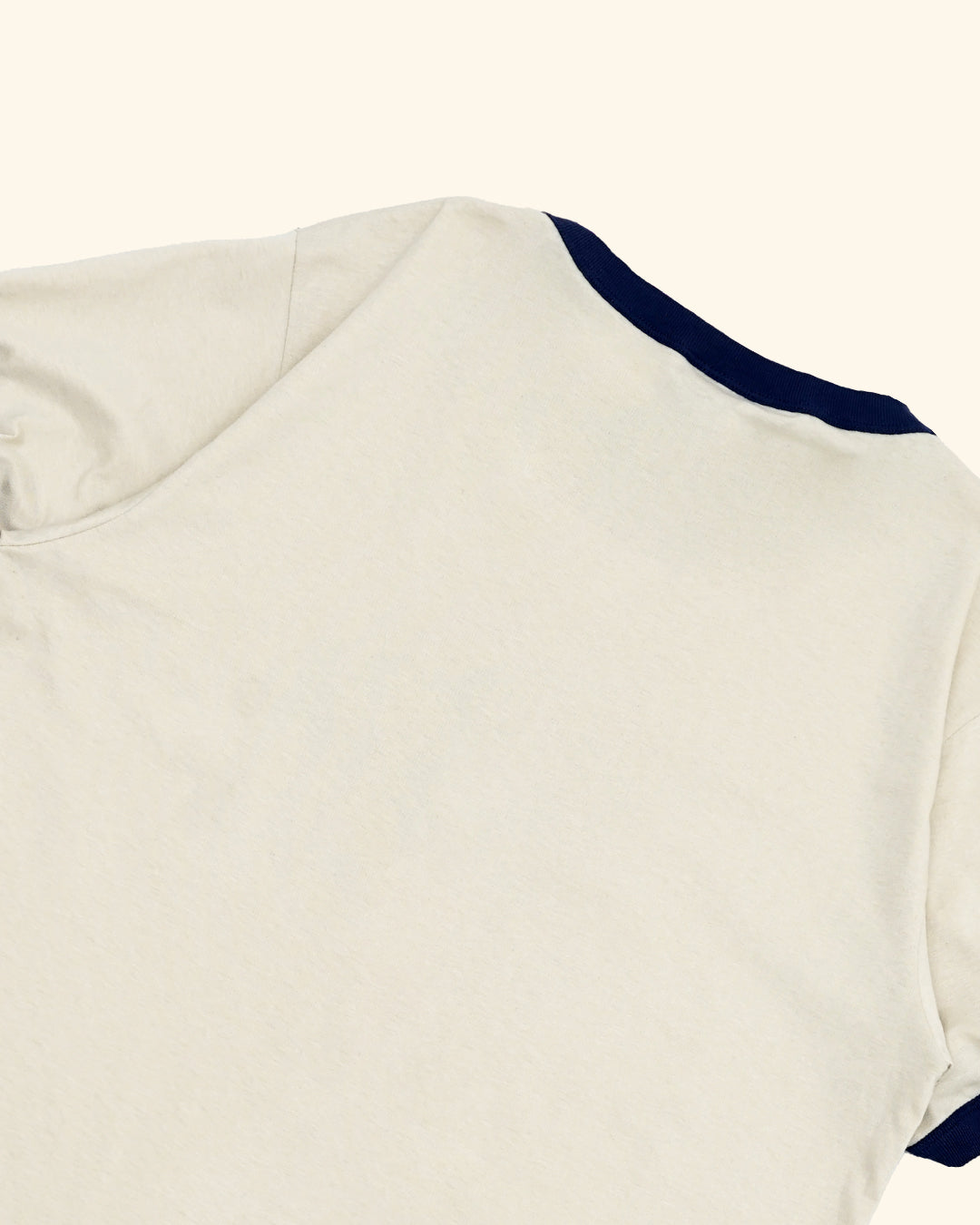 RAWTYPE RIOT Riot Journey Ringer Fitted Tee - Bwhite