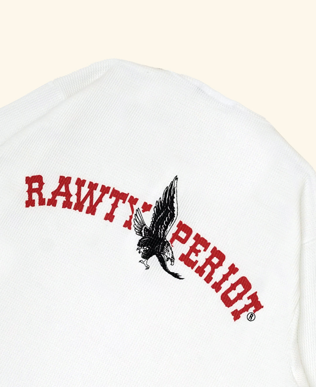 RAWTYPE RIOT Flying Eagle Long Sleeve - White
