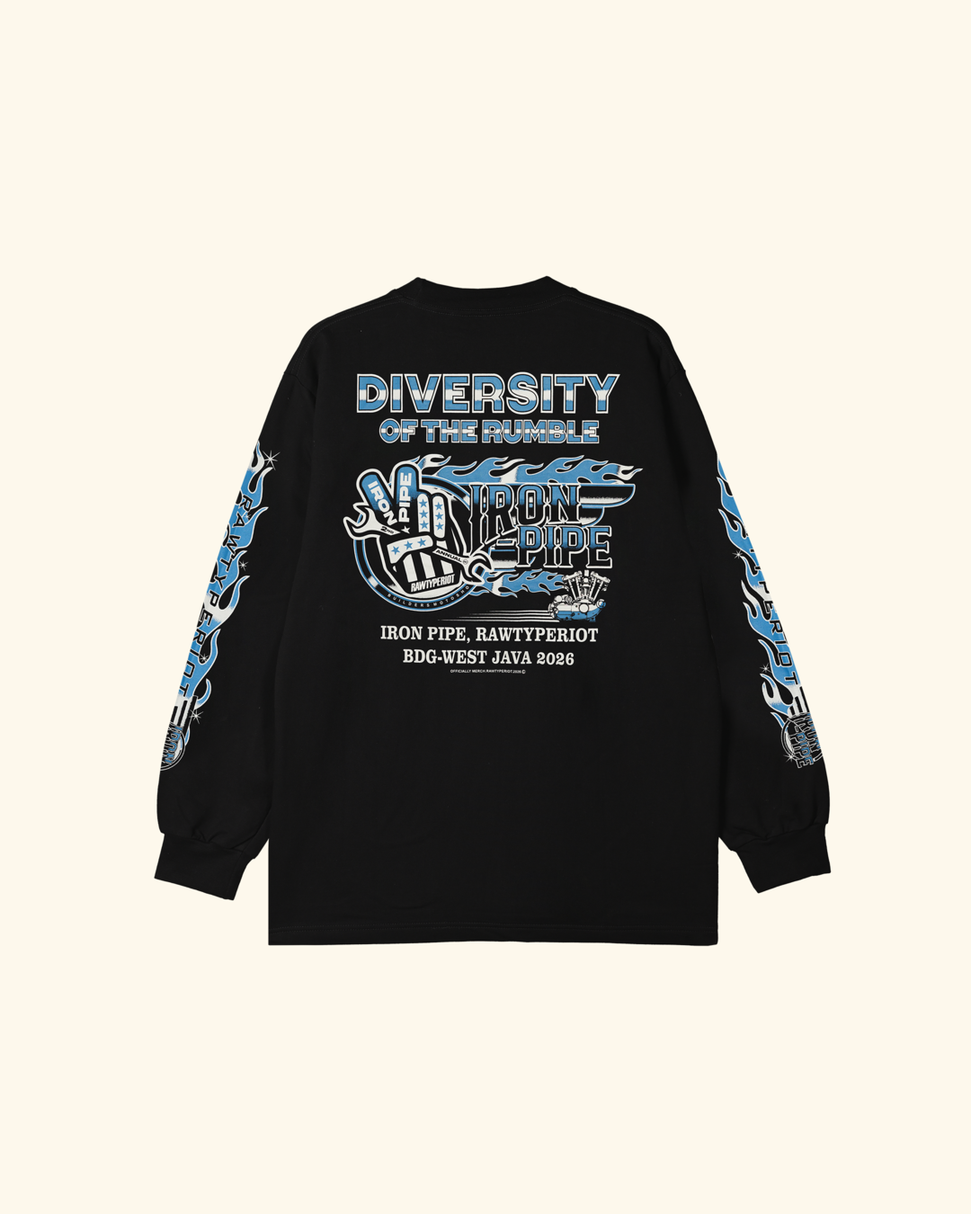 RAWTYPE RIOT RTR X Iron Pipe 26 Long Sleeve - Black
