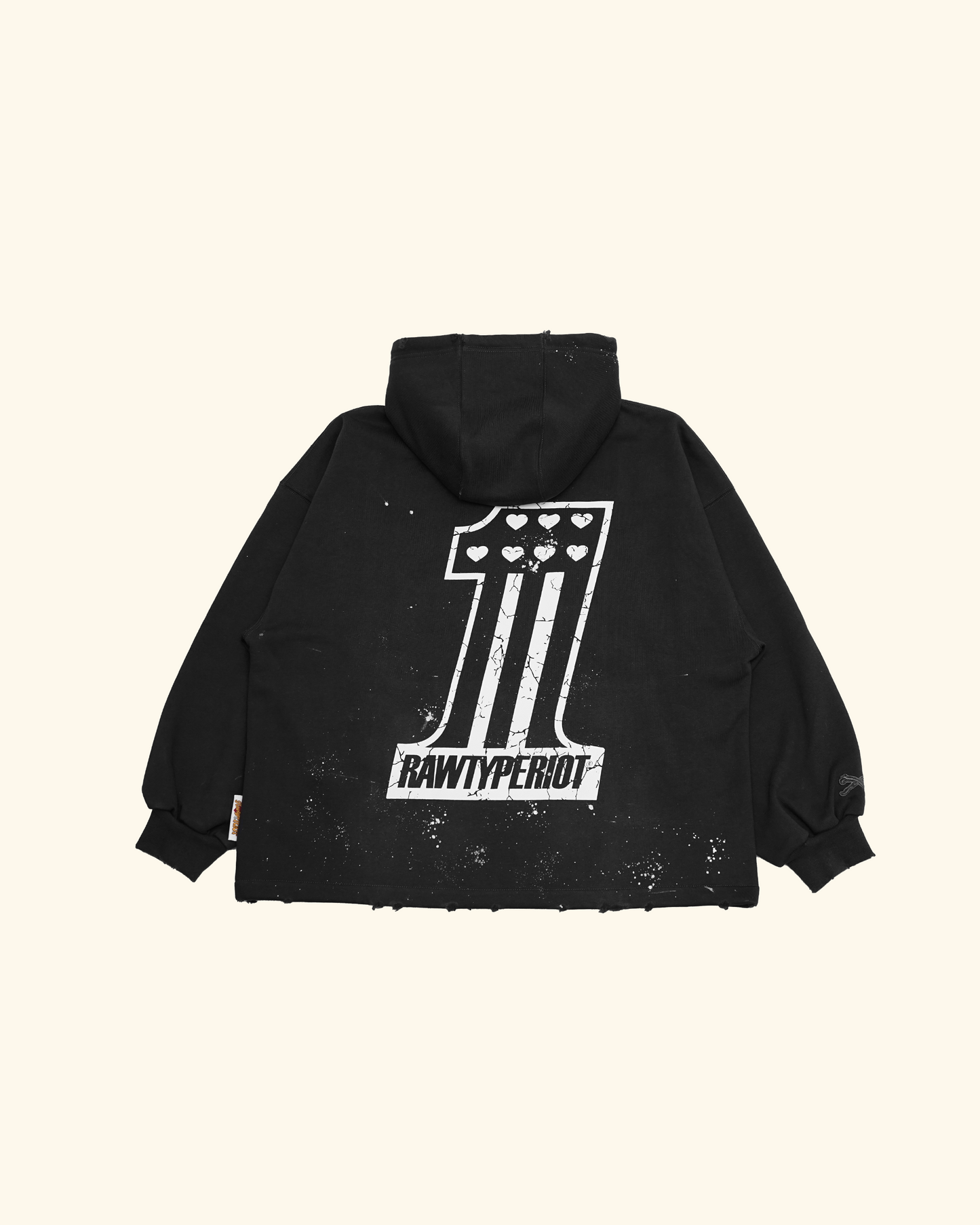 RAWTYPE RIOT Patriot Hoodie - Dark Grey