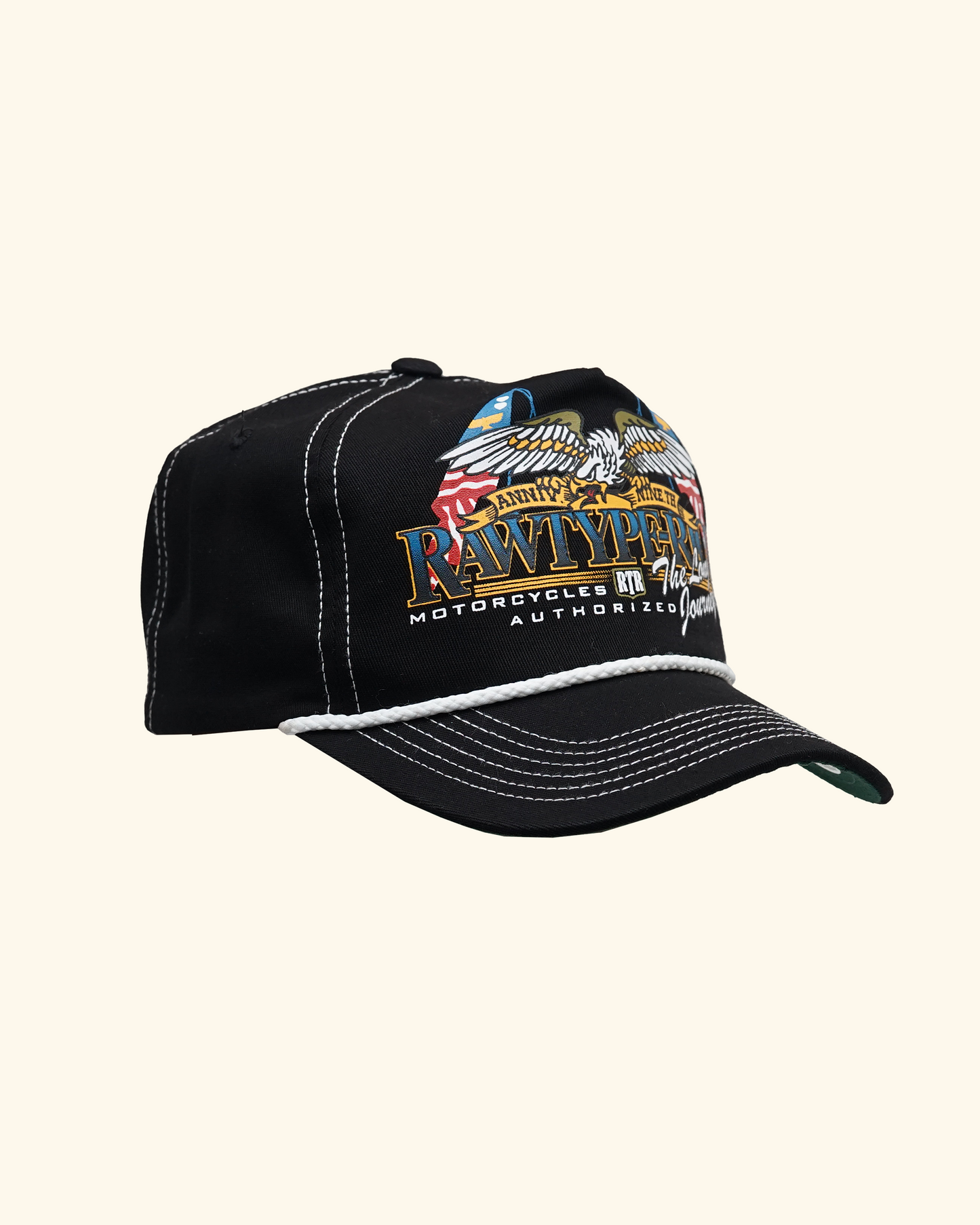 RAWTYPE RIOT Rtr Anniv 9th Hat - Black
