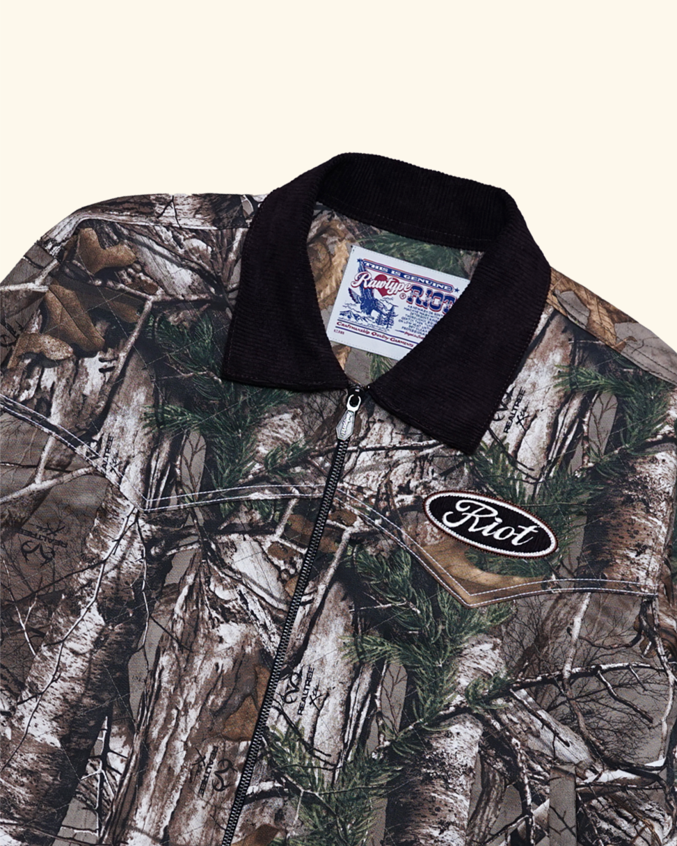 RAWTYPE RIOT Riot Hunt Work Jacket - Brown