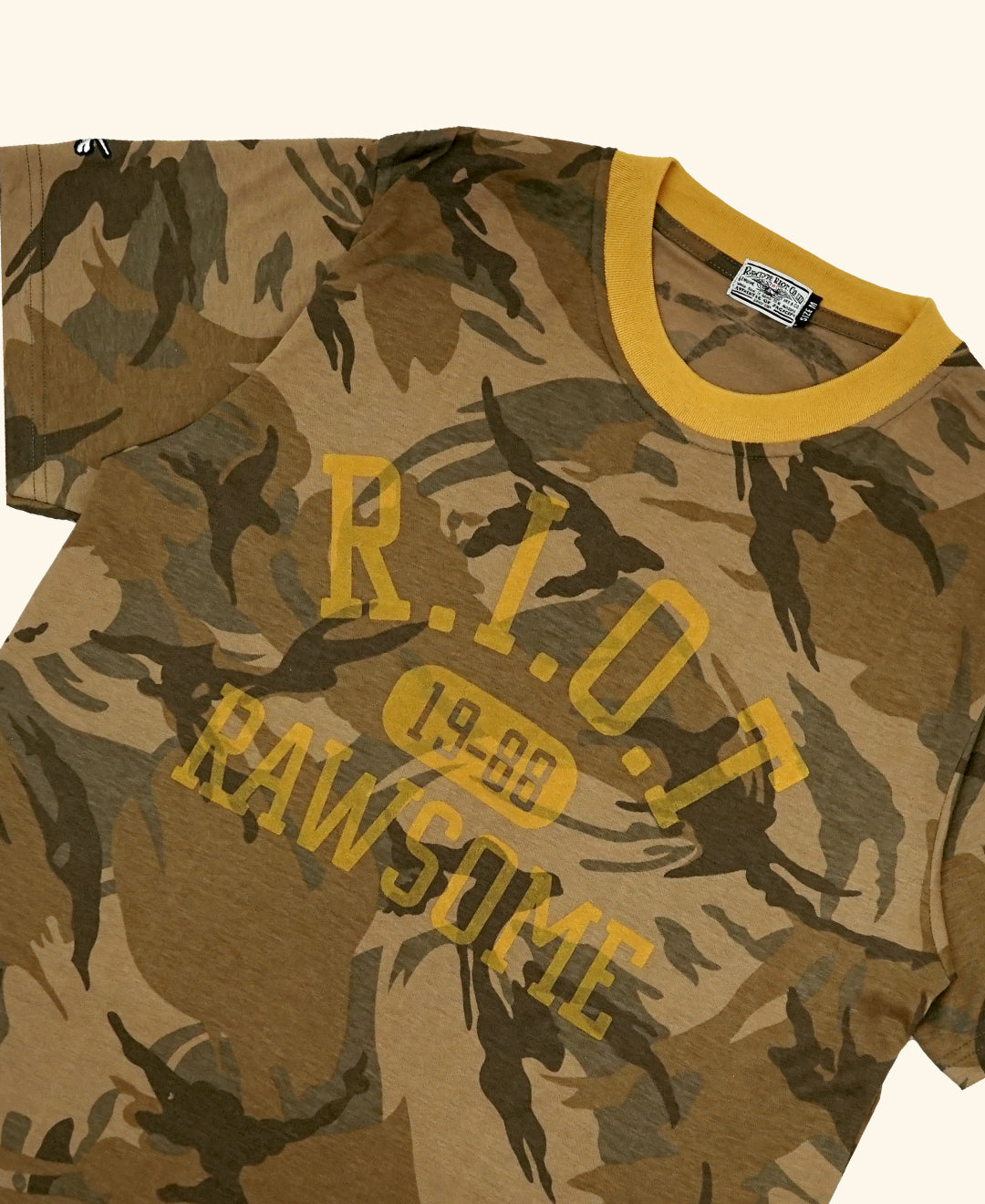 RAWTYPE RIOT 88 Fitted Tees - Brown